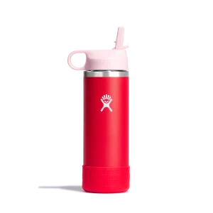 18oz (532mL) Kids Bottle with Straw Lid and Boot