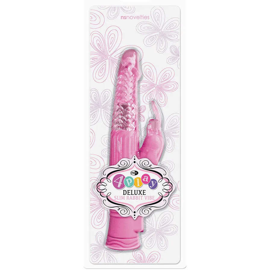 4play Deluxe Slim Rabbit Vibe Pink