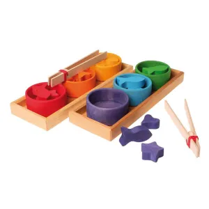 Authentic Grimm's Rainbow Bowls Sorting Game