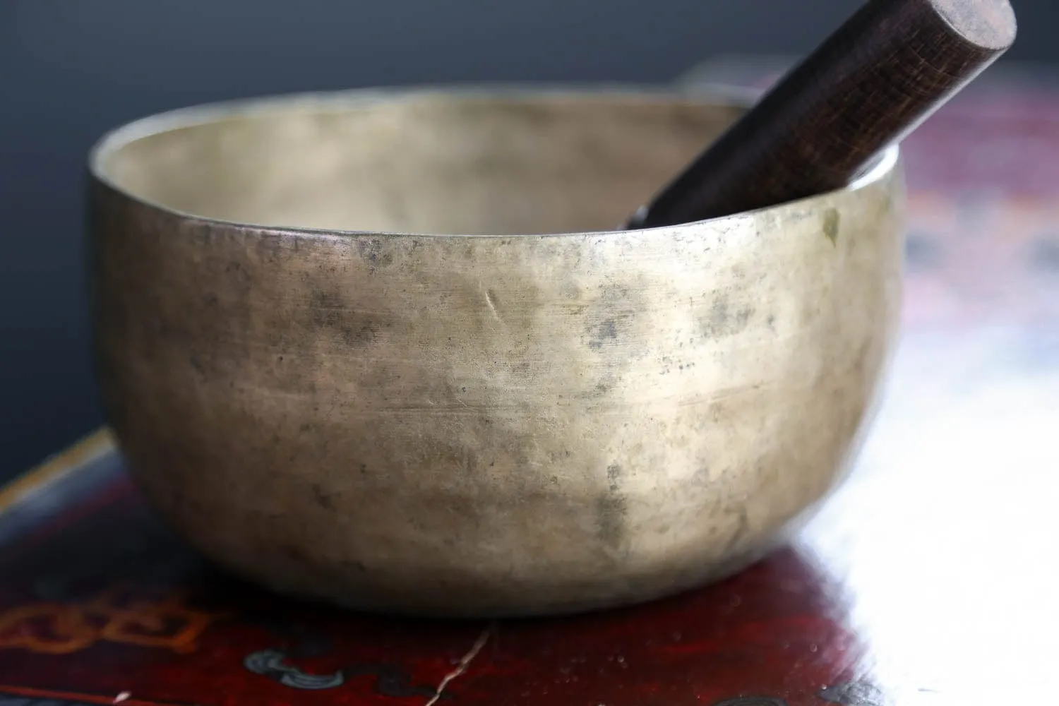 Blissful Inspiration Antique Singing Bowl