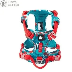Camouflage Reflective Nylon Dog Harness