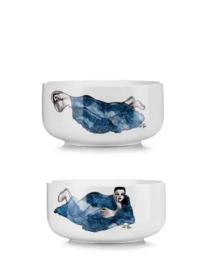 Carrol Boyes Interlude 2 Piece Bowls - White