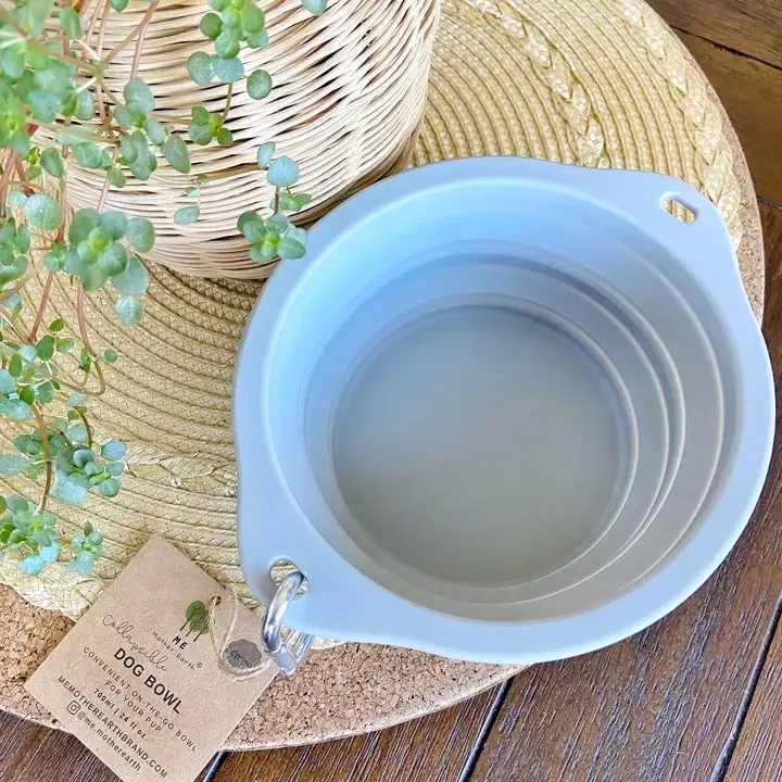 Collapsible Silicone Dog Bowl