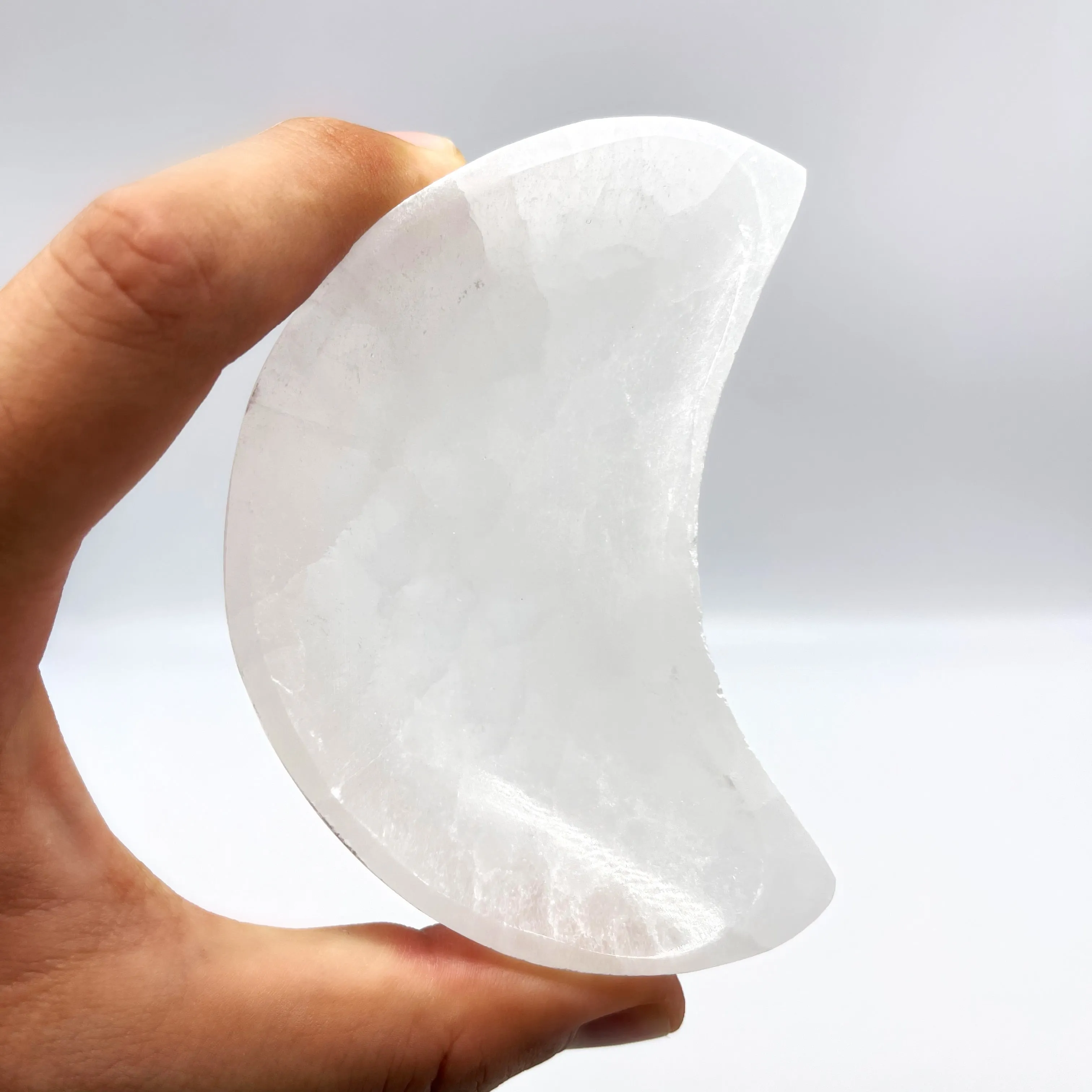 Moon Selenite Bowls