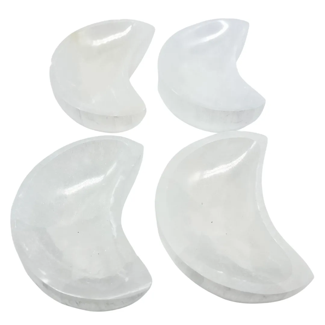 Moon Selenite Bowls