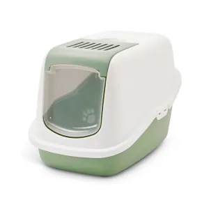 NESTOR  CATLITTER WHITE/ BOTANICAL GREEN