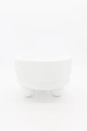Oliver White Footed Bowls