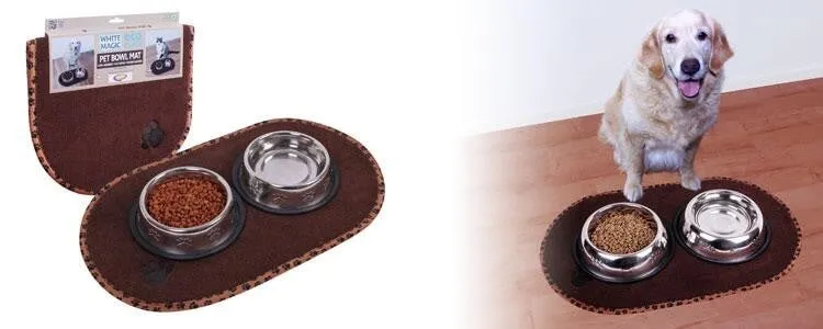 Pet Bowl Mat Mircofibre