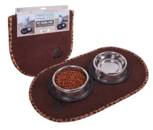 Pet Bowl Mat Mircofibre