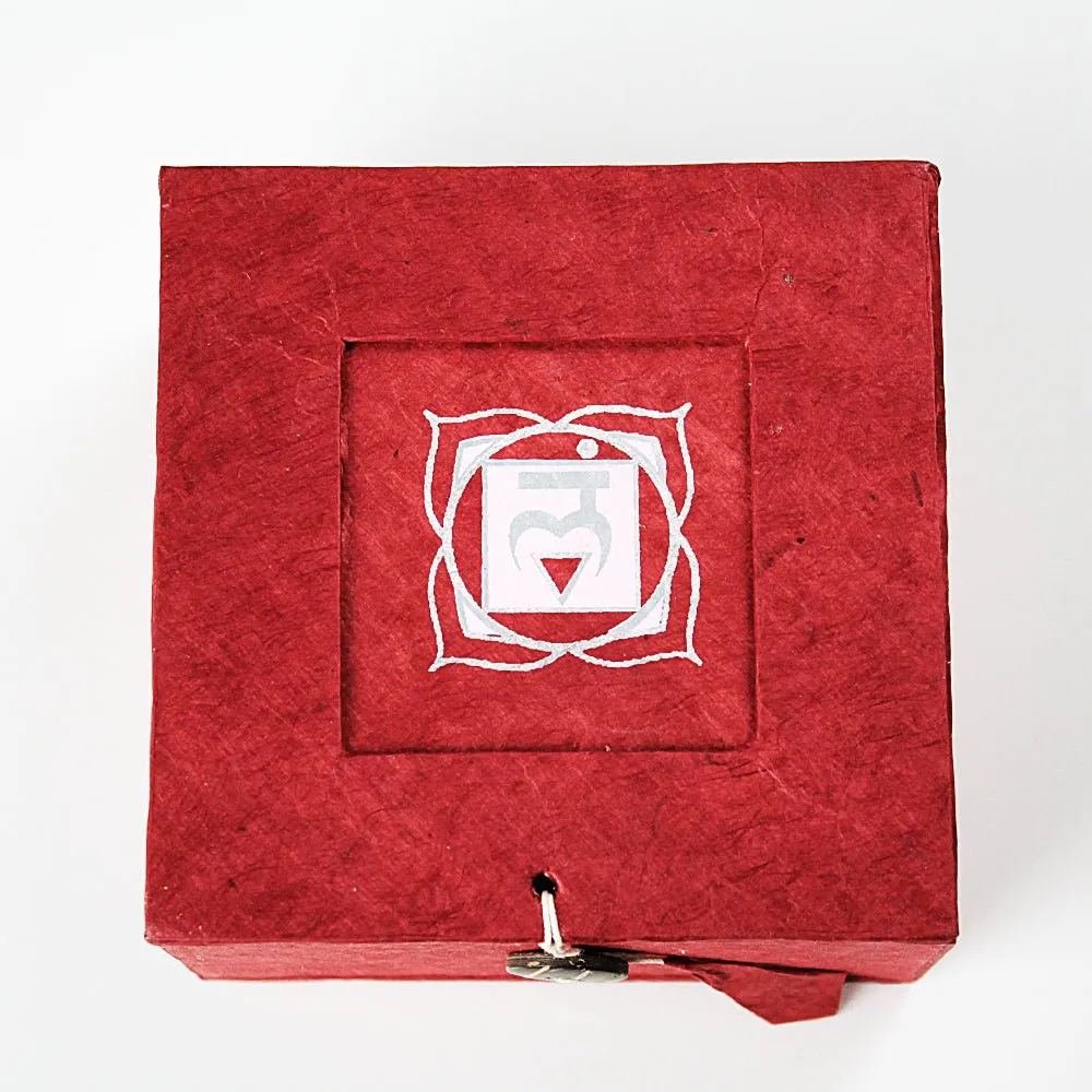 Root Chakra (Red) Singing Bowl Gift Set Small