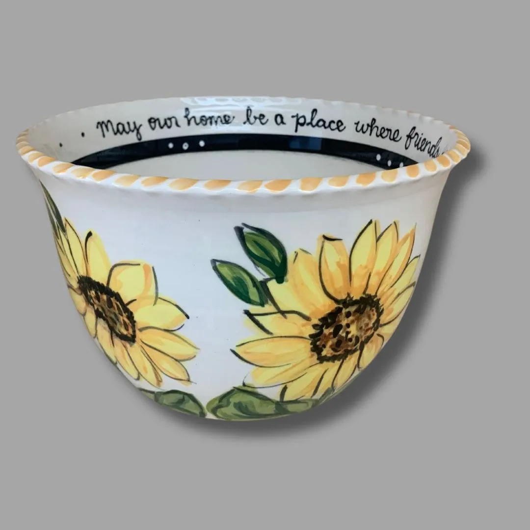 Sunflower Blessing Bowl